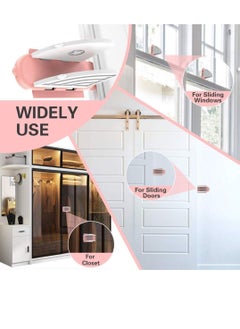 Y&D Sliding Door Lock (3 Pack), Child Safety for Window with Strong Adhesive Tape Shower Door, Patio, Closet, Shutter and More  - Image 5