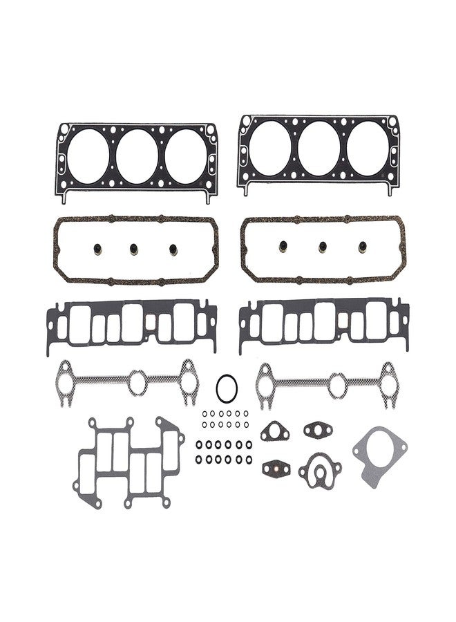 DNJ HGS3107 Graphite Head Gasket Set/For 1993-1995/ Chevrolet, Pontiac/Camaro, Firebird/ 3.4L/ OHV/ V6/ 12V/ 207cid - Image 1