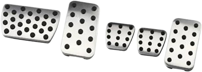 Wivplex Stainless Steel Pedal Pad Set - Image 1