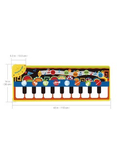 Y&D Children's Music Foot Dancing Game Carpet Toy  - Image 1