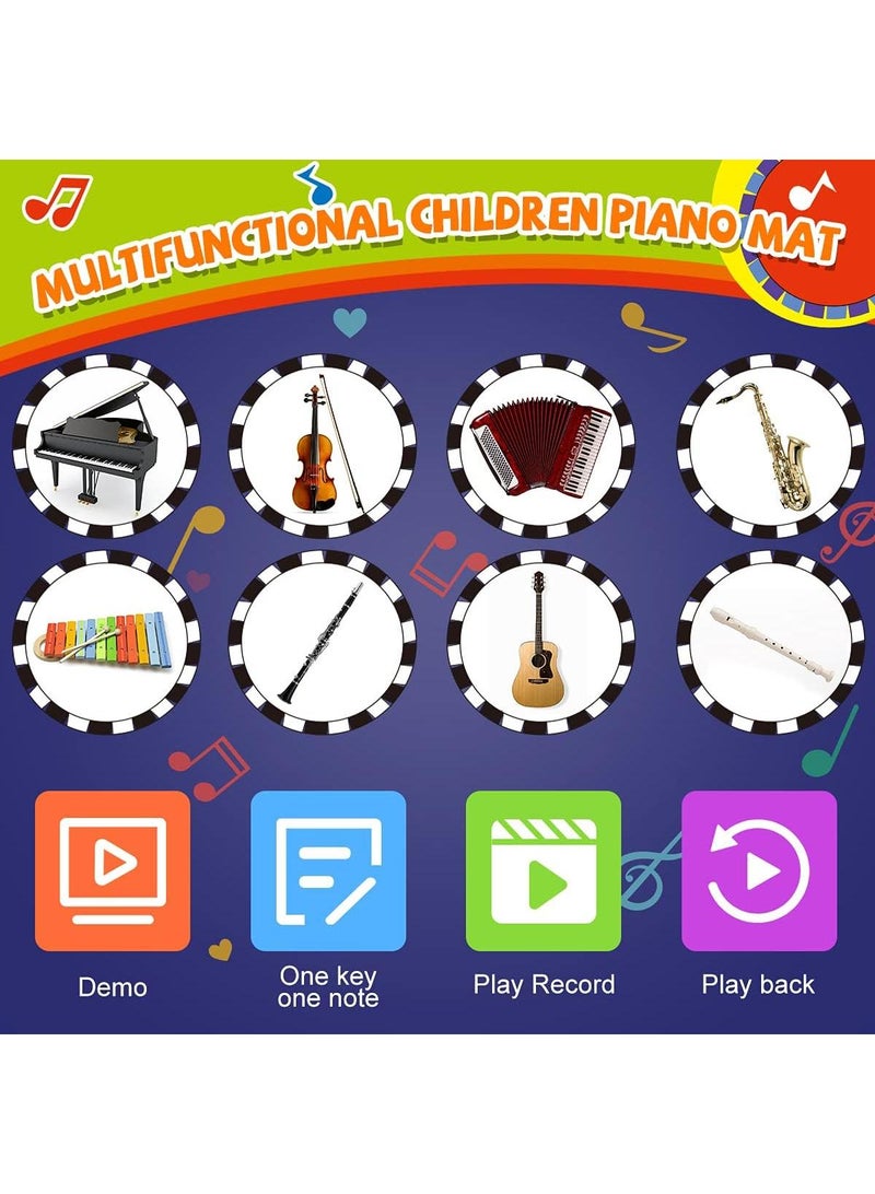 Y&D Children's Music Foot Dancing Game Carpet Toy  - Image 2