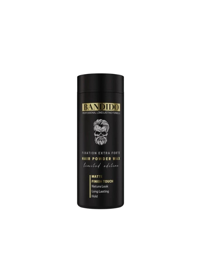 BANDIDO Matte Hair Powder Wax 32g | Extra Strong Hold | Instant Volume & Texture | Natural Matte Finish | Lightweight Hair Styling Powder for Men & Women - Image 1