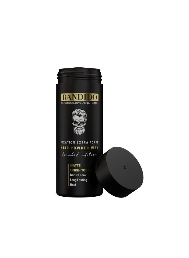 BANDIDO Matte Hair Powder Wax 32g | Extra Strong Hold | Instant Volume & Texture | Natural Matte Finish | Lightweight Hair Styling Powder for Men & Women - Image 2