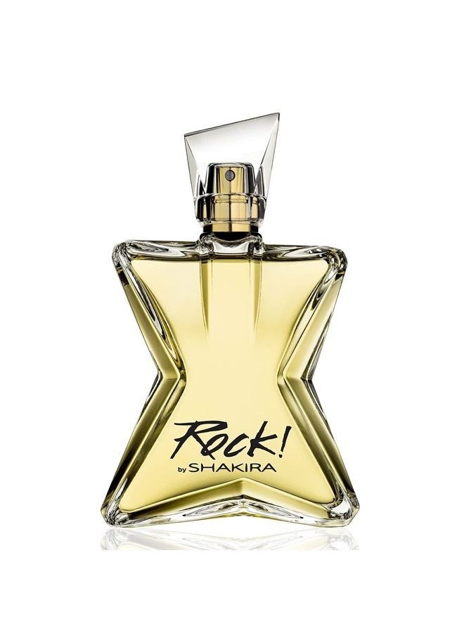 SHAKIRA Rock for Women - Long Lasting - Fresh, Femenine and Dynamic Fragance - Floral and Fruity Notes - Ideal for Day Wear - (2.7 Fl Oz)  - Image 1