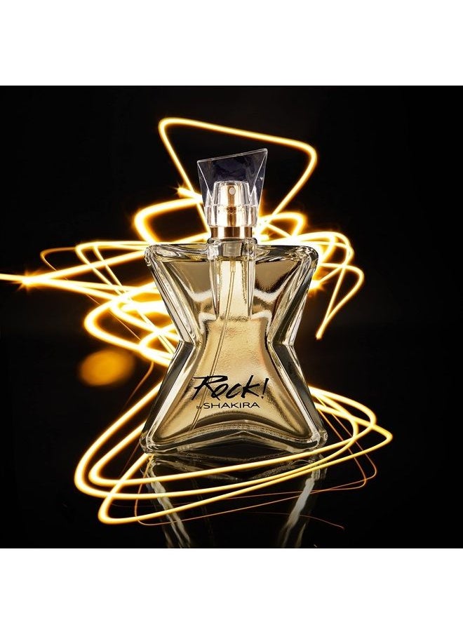 SHAKIRA Rock for Women - Long Lasting - Fresh, Femenine and Dynamic Fragance - Floral and Fruity Notes - Ideal for Day Wear - (2.7 Fl Oz)  - Image 4