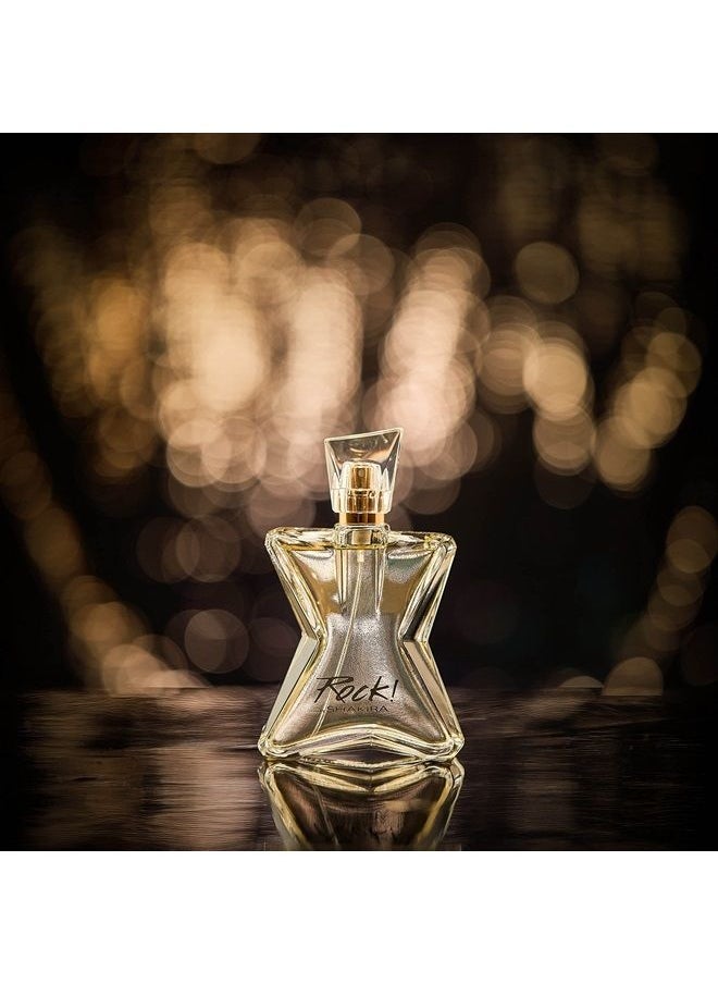 SHAKIRA Rock for Women - Long Lasting - Fresh, Femenine and Dynamic Fragance - Floral and Fruity Notes - Ideal for Day Wear - (2.7 Fl Oz)  - Image 2