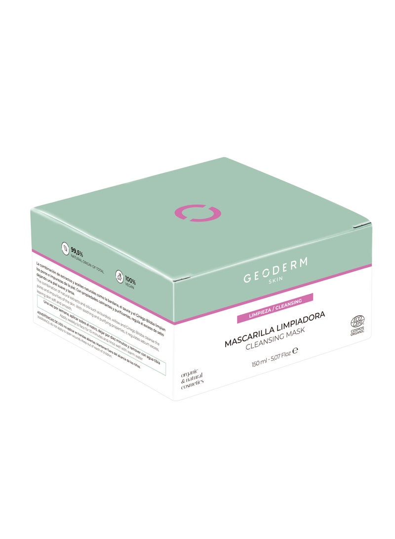 Geoderm ORGANIC AND NATURAL CLEANSING MASK 150ML - Image 1