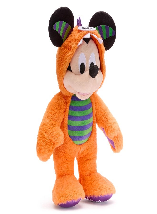 Disney Store Official Mickey Mouse Halloween Plush - Disney Halloween Stuffed Animal with Embroidered Features, Detailed Plush Sculpting, Furry Monster Costume, Felt Teeth, Scales and Cyclops Eye - Image 4