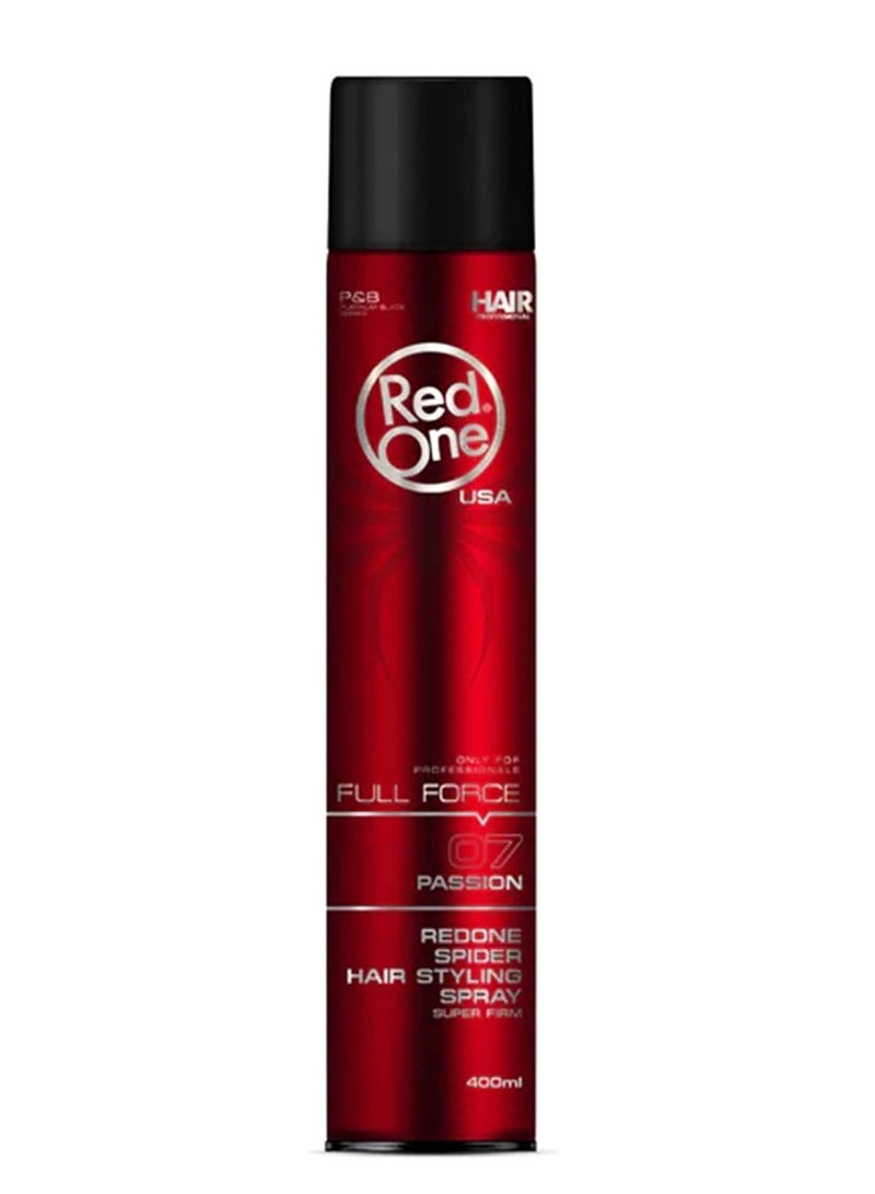 Redone Full Force Passion Hair Styling Spray 400ml