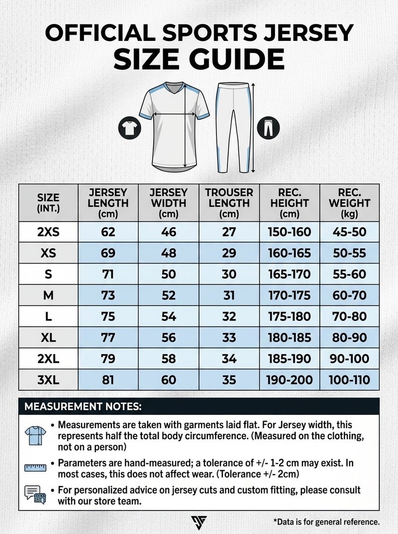 Blue Top Shorts Football Jersey - Image 2