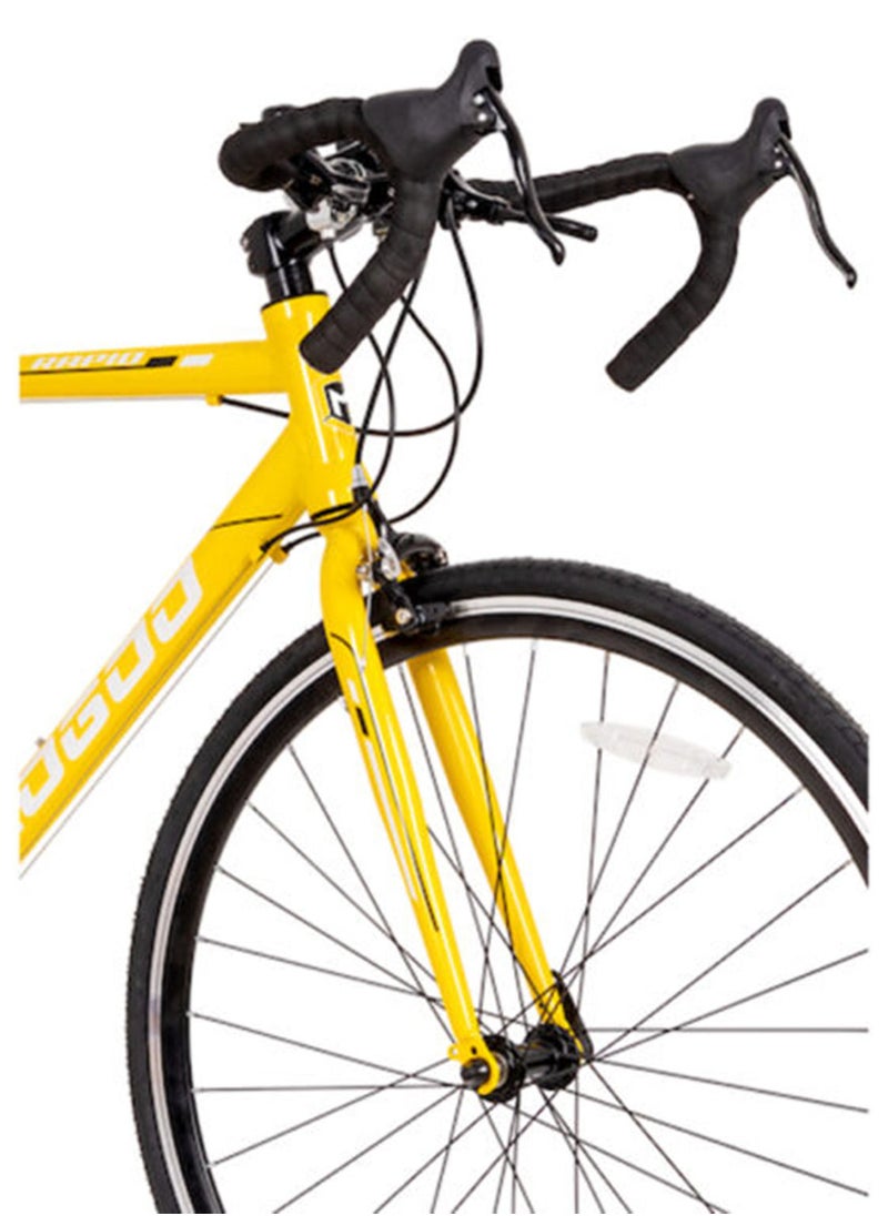 MOGOO - Rapid Road Bike 700c - Yellow, 56cm Frame - Image 1