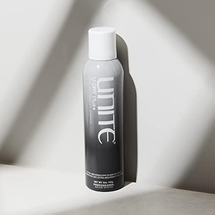 UNITE Hair – U:DRY Plus+ – Extra-Absorbing Dry Shampoo to Deep Clean Roots & Control Excess Oil – Lightweight, Residue-Free Finish – 6.7 Oz - Image 2