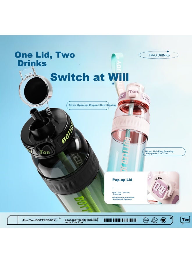 Bottled Joy Large Capacity Fitness Water Bottle For Women - Image 3