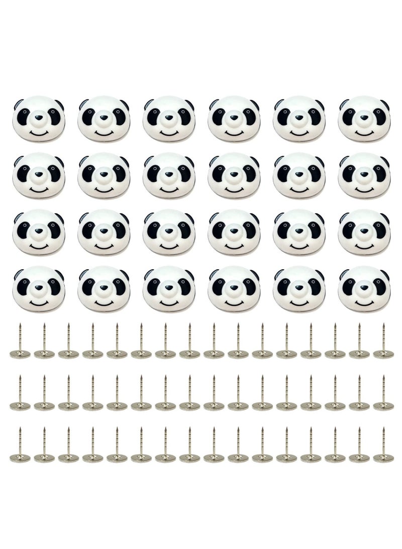 24 Pcs Panda Shaped Duvet Cover Clips, Corner Holders Fasteners for Bedroom Fixing Holder Quilt Pins with Box ,Quilt Clips - Image 1