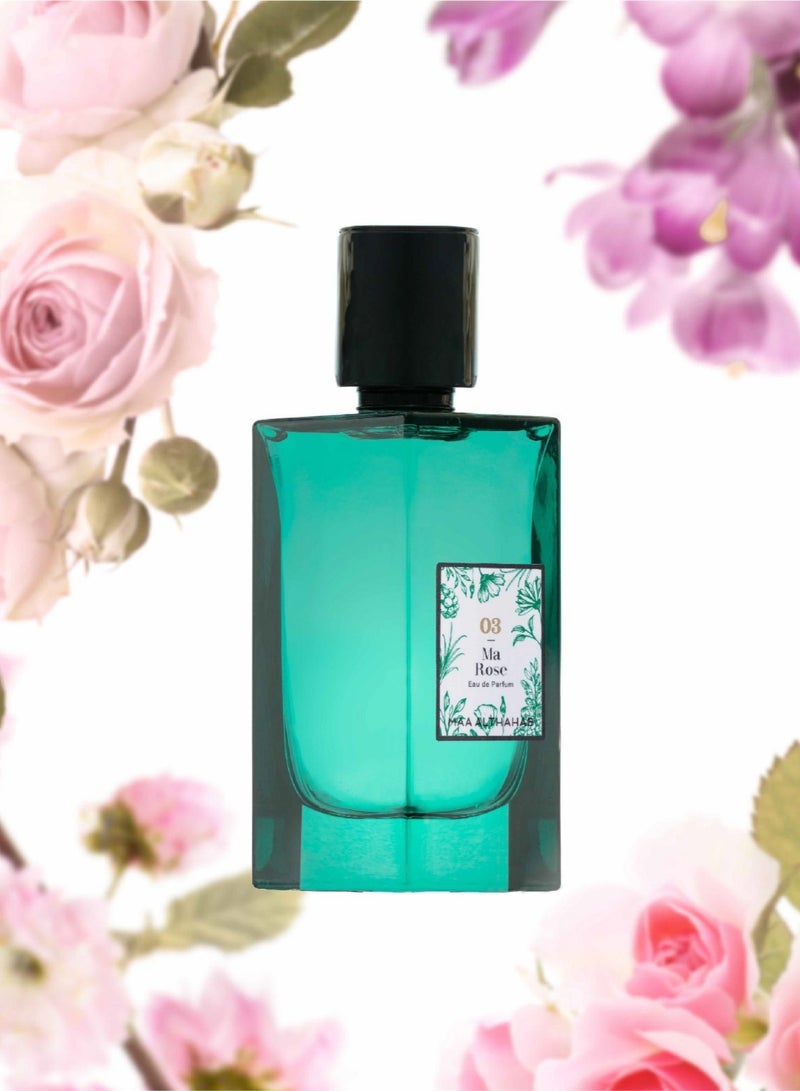 MAA ALTHAHAB | Ma Rose EDP | Long-Lasting & Elegant Floral Scent | 75 ML | For Women Who Embrace Grace & Romance - Image 4