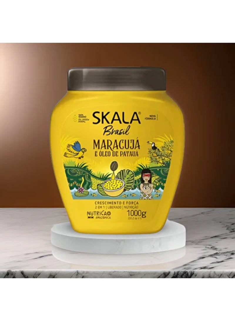 SKALA ماراكويا مع زيت باتوا | الترطيب والقوة | للشعر التالف والهش | 1000 جرام - Image 3