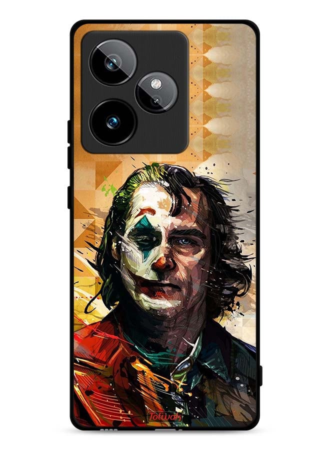 Tolwak Realme GT 7T 5G Protective Case Cover Joker Paint Art