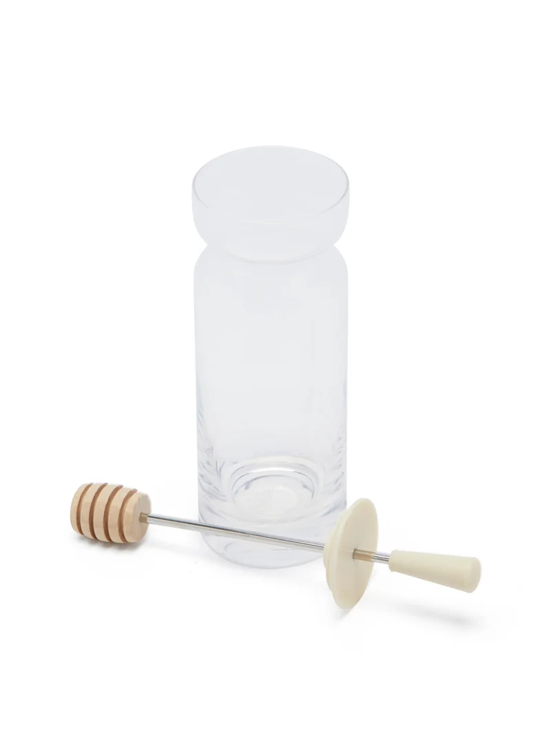 سيمبلي كيتشن Belmont Glass Syrup Honey Jar