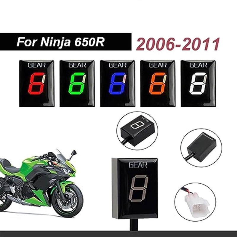 Wivplex LED1-6 Motorcycle Gear Indicator - Image 4