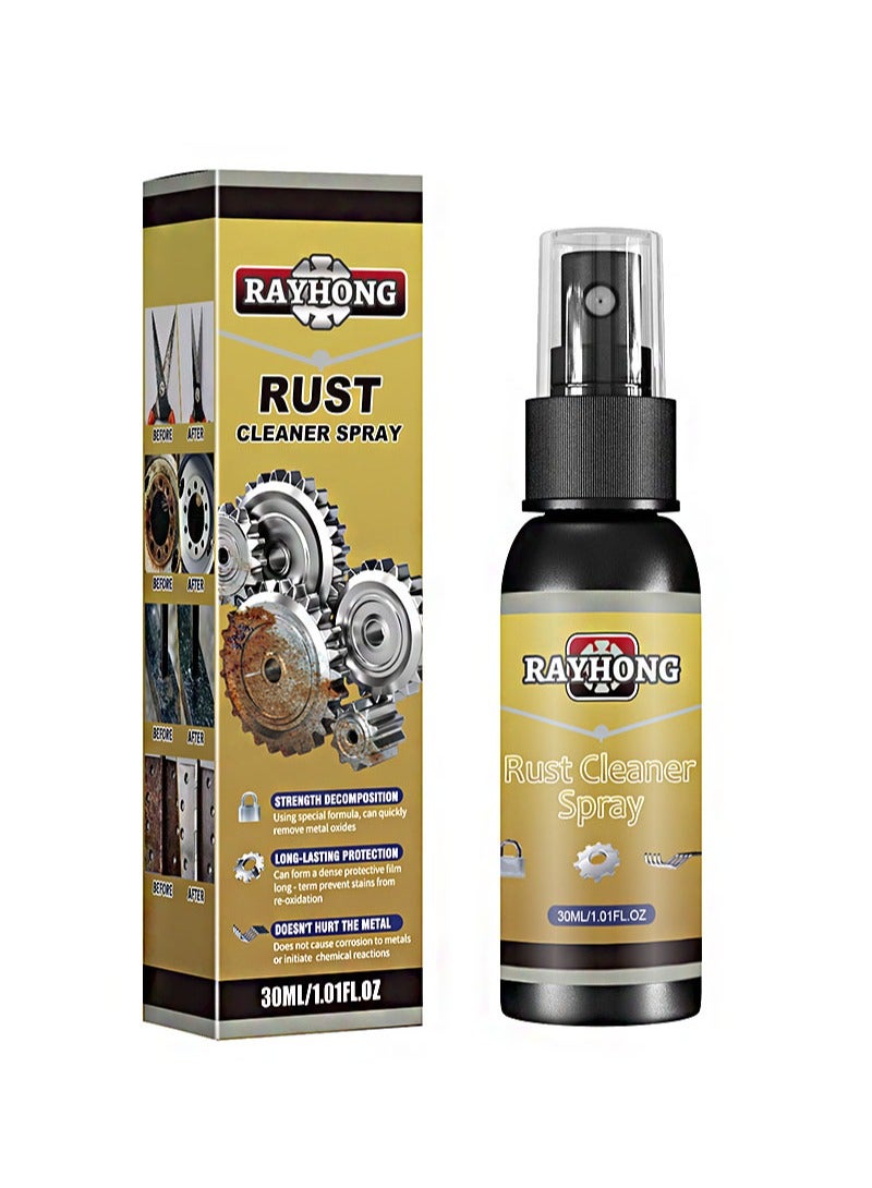 RAYHONG Rust Cleaner Spray Stainout Boat Rust Remover, Stain out Boat Rust Remover, Multipurpose Rust Remover Spray for Metal, Rust Remover Inhibitor Derusting Spray Car Maintenance Cleaning Tool - Image 1