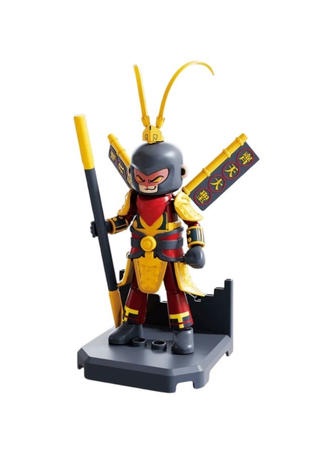 Blokees Hero Infinity Sun Wukong Armor Version Building Figure – Mythical Aspect Model Kit | Collectible Action Toy | Genuine Licensed Hero Series Figure | Gift for Kids Boys UAE - Image 3