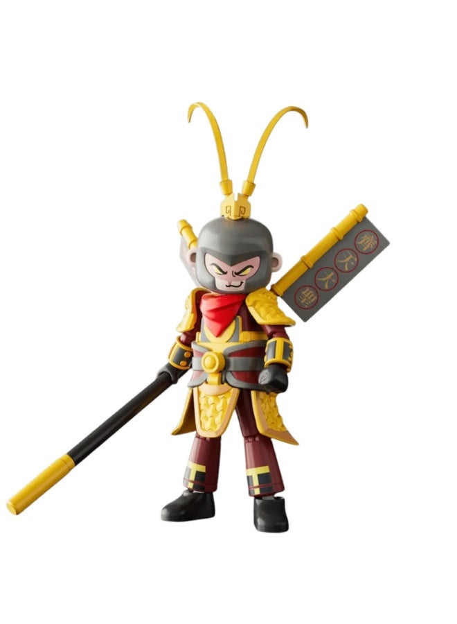 Blokees Hero Infinity Sun Wukong Armor Version Building Figure – Mythical Aspect Model Kit | Collectible Action Toy | Genuine Licensed Hero Series Figure | Gift for Kids Boys UAE - Image 2