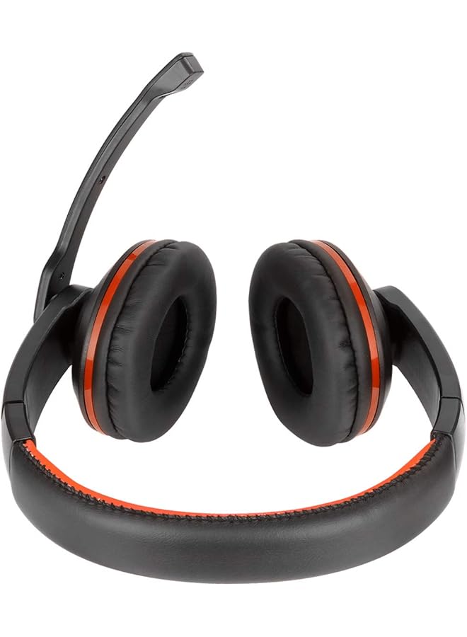 Edatalife Headphone For Chatting And Gaming Compatible With Sony Playstation 4 Laptop Xbox And Pc (Orange) Dl 1700U Medium Wired - Image 5
