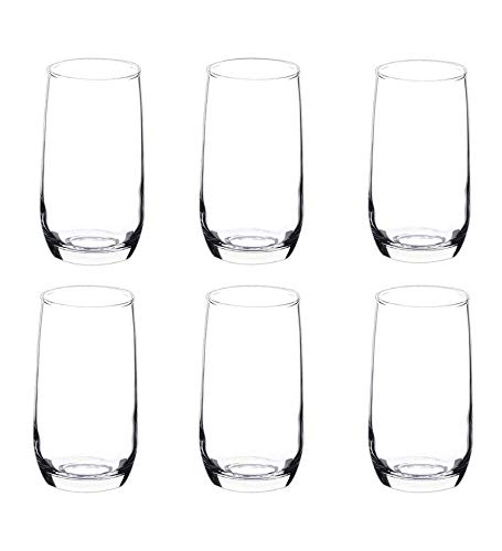TAGROCK JuiceWater Drinking Glass 385ml Set of 6pcs Transparent - Image 3