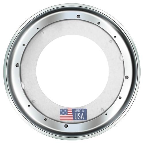 Woodpeckers Lazy Susan Hardware 12 inch 1000 lbs Load Capacity Pack of 2 Steel Lazy Susan Turntable Ball Bearing by Woodpeckers 