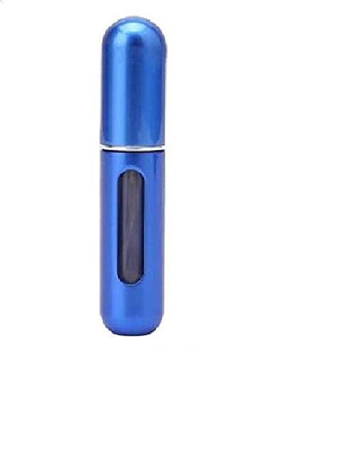 زجاجة رذاذ عطر صغيرة محمولة قابلة لإعادة الملء 5 ملي ازرق - Image 1