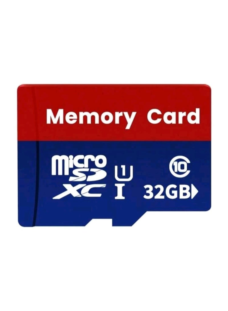 بطاقة ذاكرة Micro SDXC، سعة 32 جيجابايت، الفئة 10 U1، سعة عالية