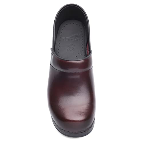 Dansko Women’s Professional Slip-On Clogs –Rocker Sole and Arch Support for Comfort-Ideal for Nursing, Food Service, Healthcare Cordovan Cabrio 6.5-7 M US - Image 2
