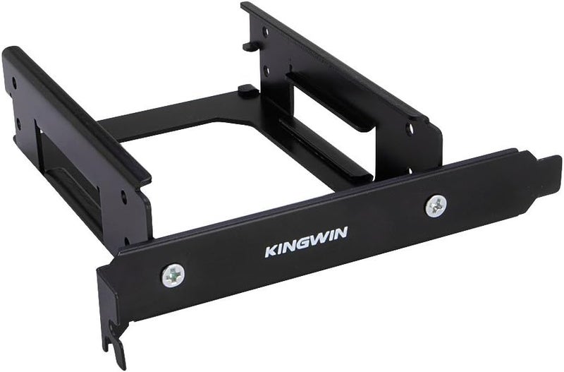 KingWin PCI SSD Mounting Kit - 2 x 2.5 Inch SSD to PCI Internal Hard Drive Converter, Easy Installation - Image 1