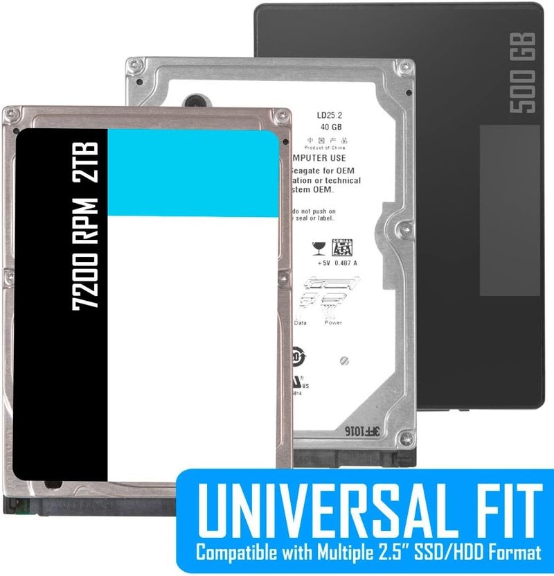 KingWin PCI SSD Mounting Kit - 2 x 2.5 Inch SSD to PCI Internal Hard Drive Converter, Easy Installation - Image 4