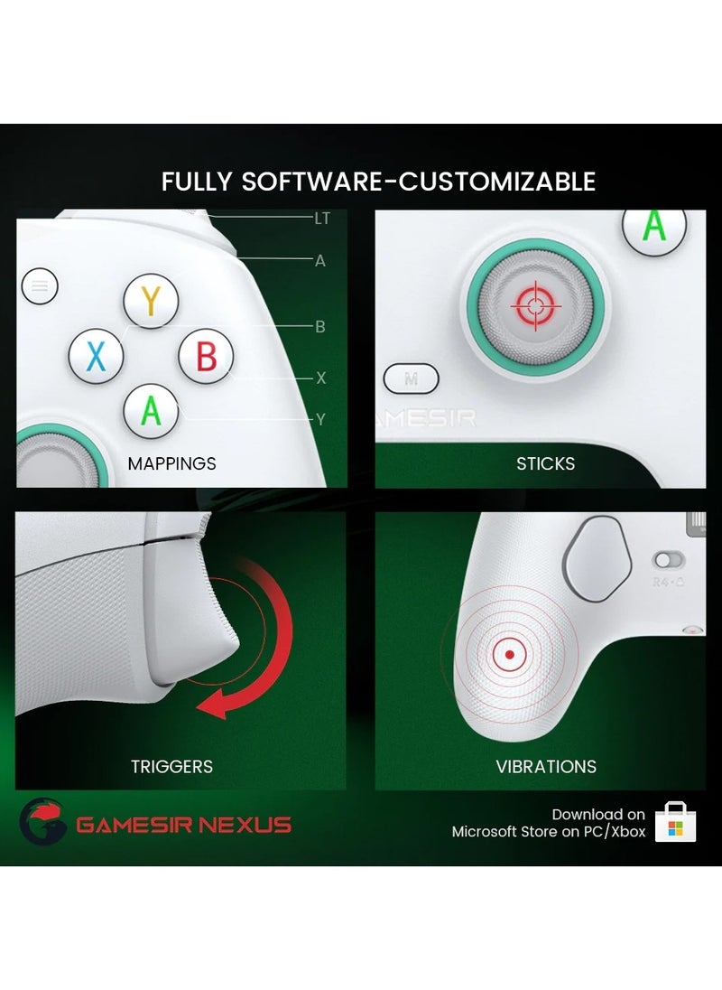 Classic Gamepad GameSir G7se Wired Game Controllers for Xbox Series X/S, Xbox One, Windows 10/11 Plug Steam and Play Gaming Gamepad with Hall Effect Joysticks/Hall Trigger
