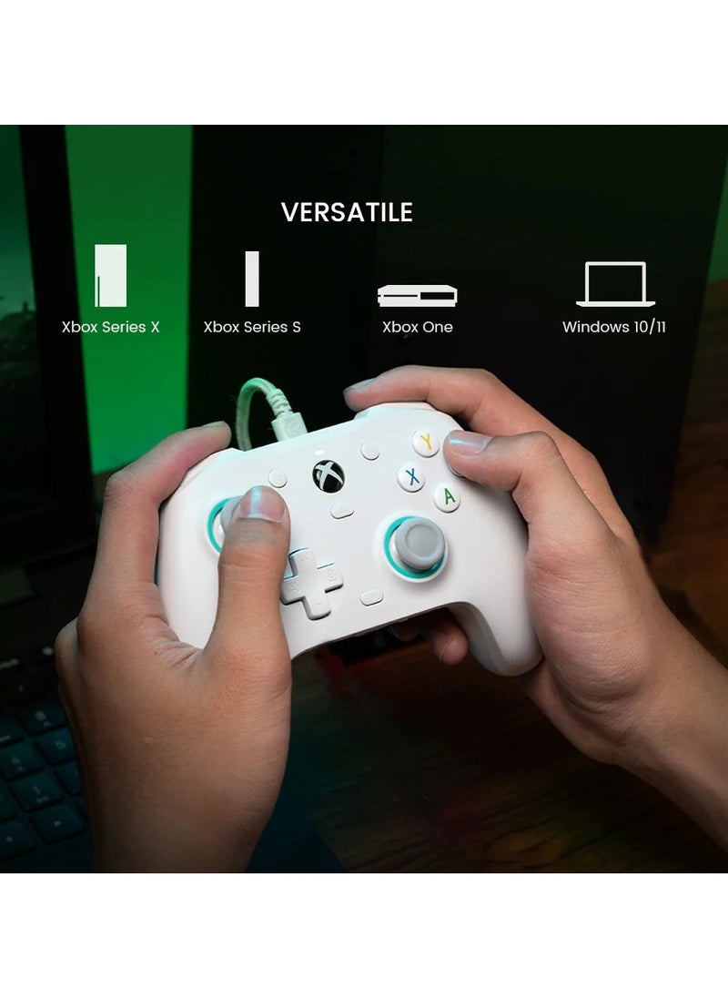 Classic Gamepad GameSir G7se Wired Game Controllers for Xbox Series X/S, Xbox One, Windows 10/11 Plug Steam and Play Gaming Gamepad with Hall Effect Joysticks/Hall Trigger