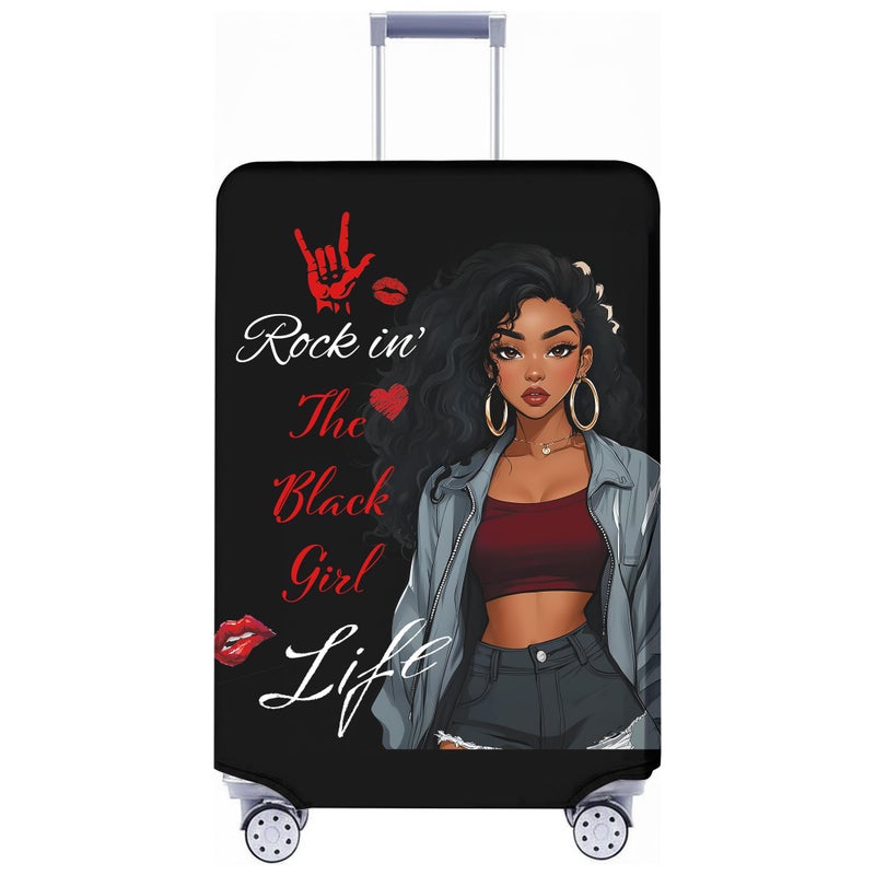 AMM Luggage Covers for Suitcase Tsa Approved Suitcase Covers Protector Fit for Luggage 2426 Inch Elastic - Image 2