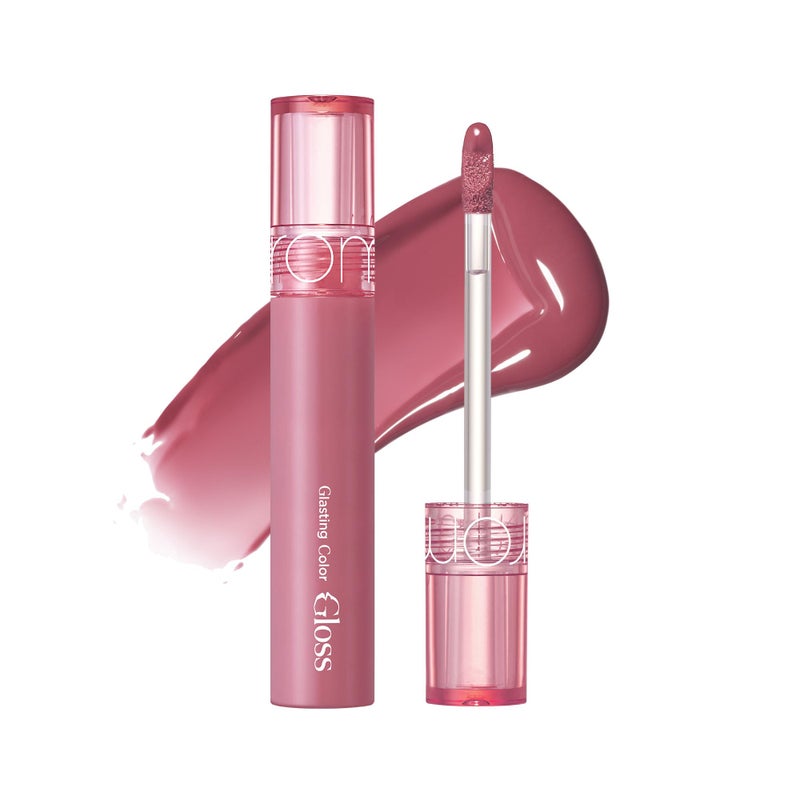 rom&nd GLASTING COLOR GLOSS 04 GRAPY WAY - K-Beauty Plumping Lip Gloss for Glassy Shine, Non-Sticky Hydration & Long-Lasting Vibrant Color | Universal Flattering Shade for All Skin Tones - Image 1