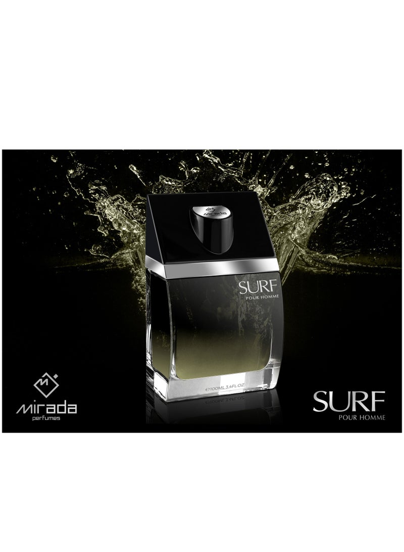 Mirada Surf Men Perfume EDP 100ml - Image 2