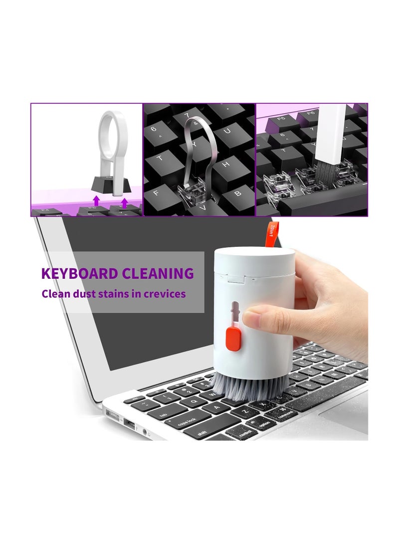 20 in 1 Laptop Phone Screen Cleaner Kit, Computer Keyboard Cleaning Kit, Electronic Cleaning Kit with Brush Spray for Airpods, Earbud, iPad, iPhone, Camera, Computer Cleaner