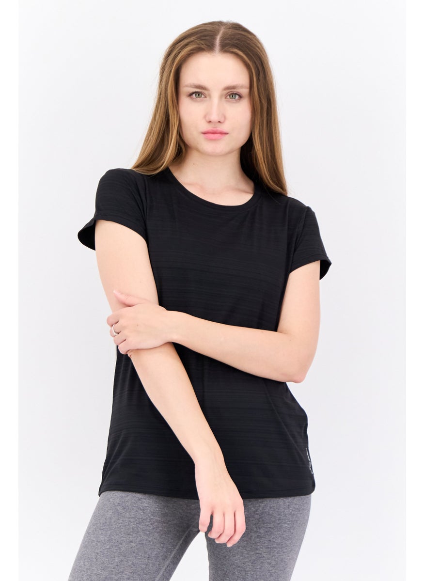 Women Relaxed Fit Short Sleeve Outdoor T-Shirt, Black - pzsku/Z0B058D084E8FC170B392Z/45/_/1738161800/1ceac389-8324-4f6e-93f4-7eaaeca69a5b