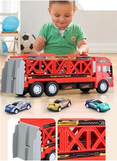 Folding truck children's toy set Truck race track kids toys Folding and transforming toy truck Sliding track car parking lot toys Foldable rail truck Storage racing toy set With 8 race cars - pzsku/Z0B05A20640D9D7D66F22Z/45/_/1740973781/81e04de1-d6c3-428c-a9a7-6aae79d43b69