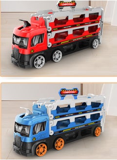 Folding truck children's toy set Truck race track kids toys Folding and transforming toy truck Sliding track car parking lot toys Foldable rail truck Storage racing toy set With 8 race cars - pzsku/Z0B05A20640D9D7D66F22Z/45/_/1740973782/8865fe81-81ba-4ecc-815e-b3616424f768