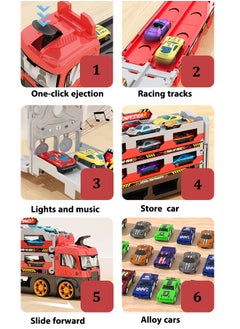 Folding truck children's toy set Truck race track kids toys Folding and transforming toy truck Sliding track car parking lot toys Foldable rail truck Storage racing toy set With 8 race cars - pzsku/Z0B05A20640D9D7D66F22Z/45/_/1740973785/ccedd004-8953-4fa2-a59e-4363a352d2e5