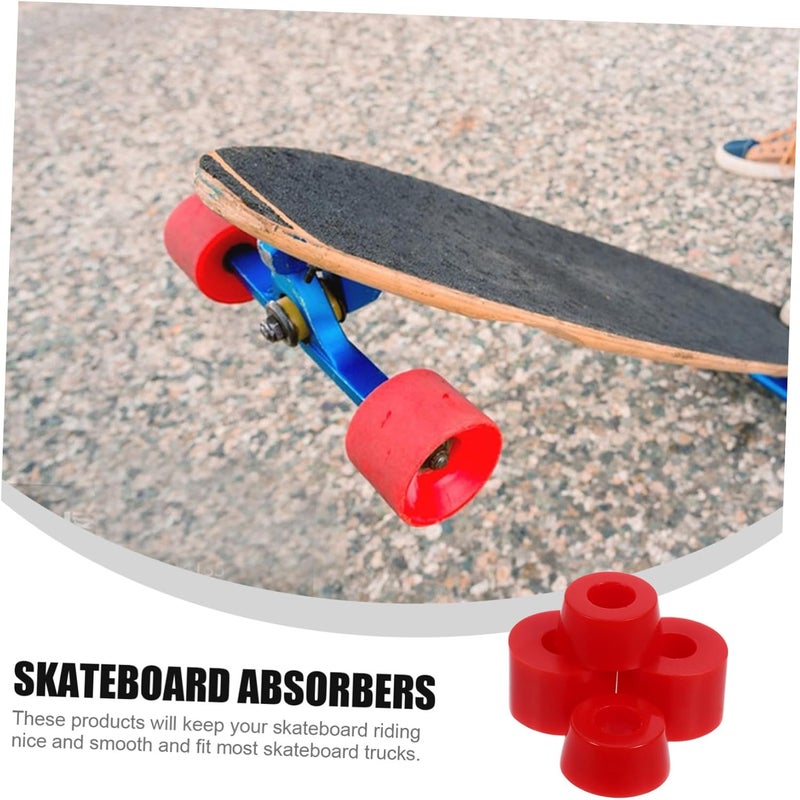 4pcs Shock Absorbing Skateboard Bushings Pivot Cups Durable Pu Cushion Pads for Compatible with Skateboard Trucks Easy Installation - Image 4