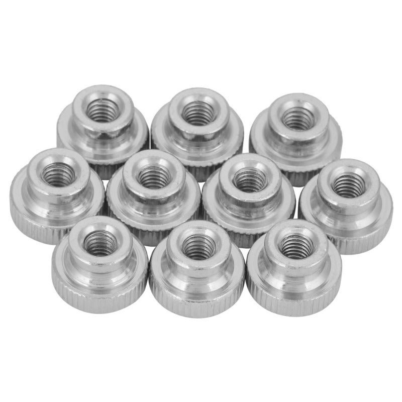 Carbon Steel Knurled Thumb Nut High Hardness Durable Fastening Hardware - 6 Thread Types for Machinery GB806 - Image 1