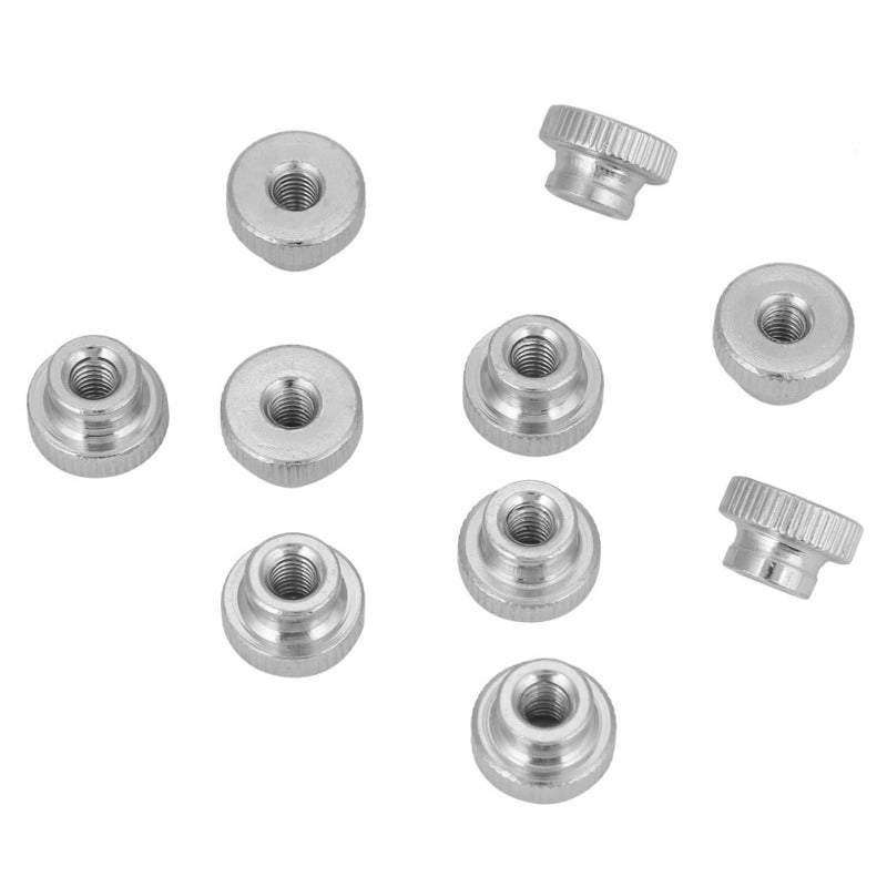 Carbon Steel Knurled Thumb Nut High Hardness Durable Fastening Hardware - 6 Thread Types for Machinery GB806 - Image 5