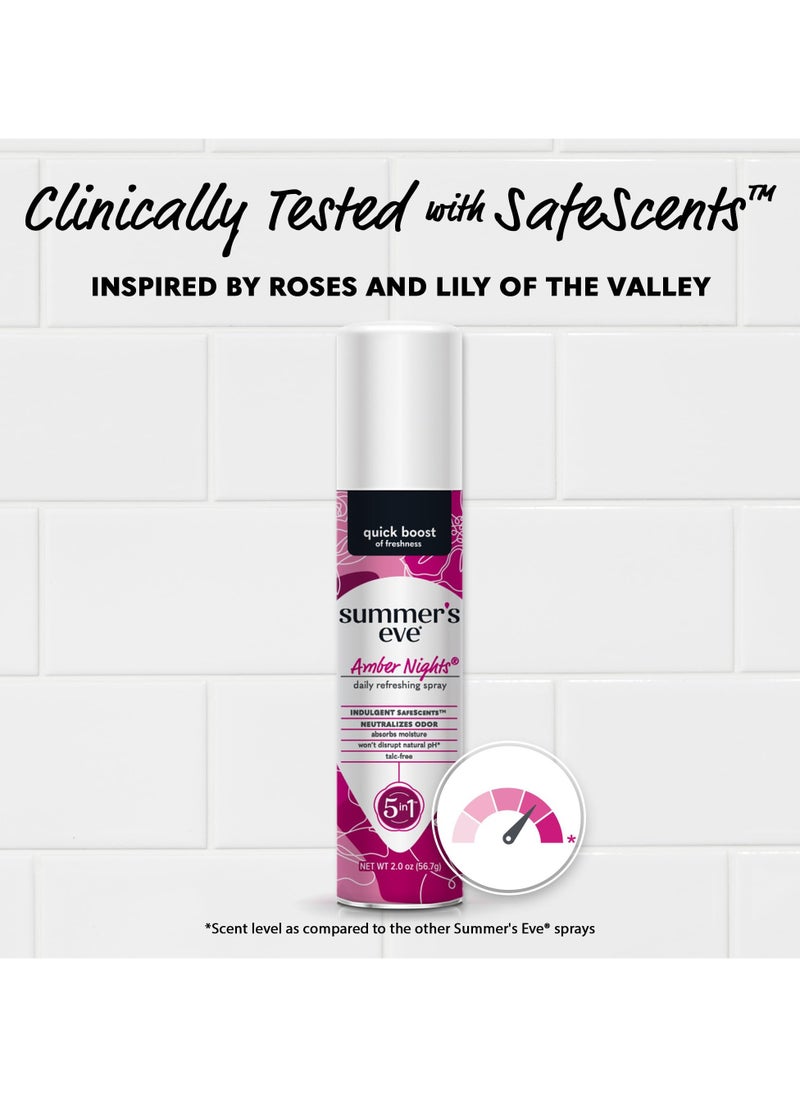 Summer's Eve Summer s Eve Amber Nights Feminine Freshening Spray  - Image 1
