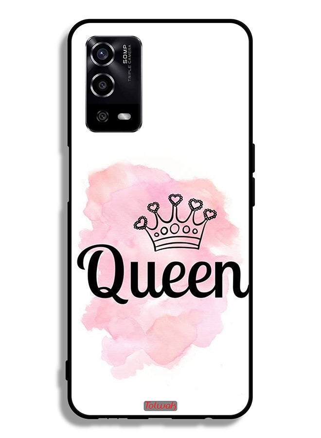 Tolwak Oppo A55 4G Protective Case Cover Queen Art - Image 2