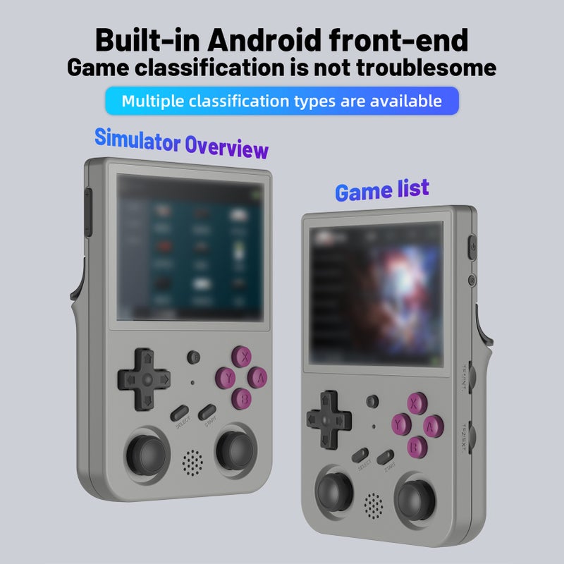 Retro Handheld Game Console RG353V 3.5 Inch IPS Screen Game Player Supports 5G WiFi 4.2 BT Portable Video Player with Online Fighting Streaming - Image 3